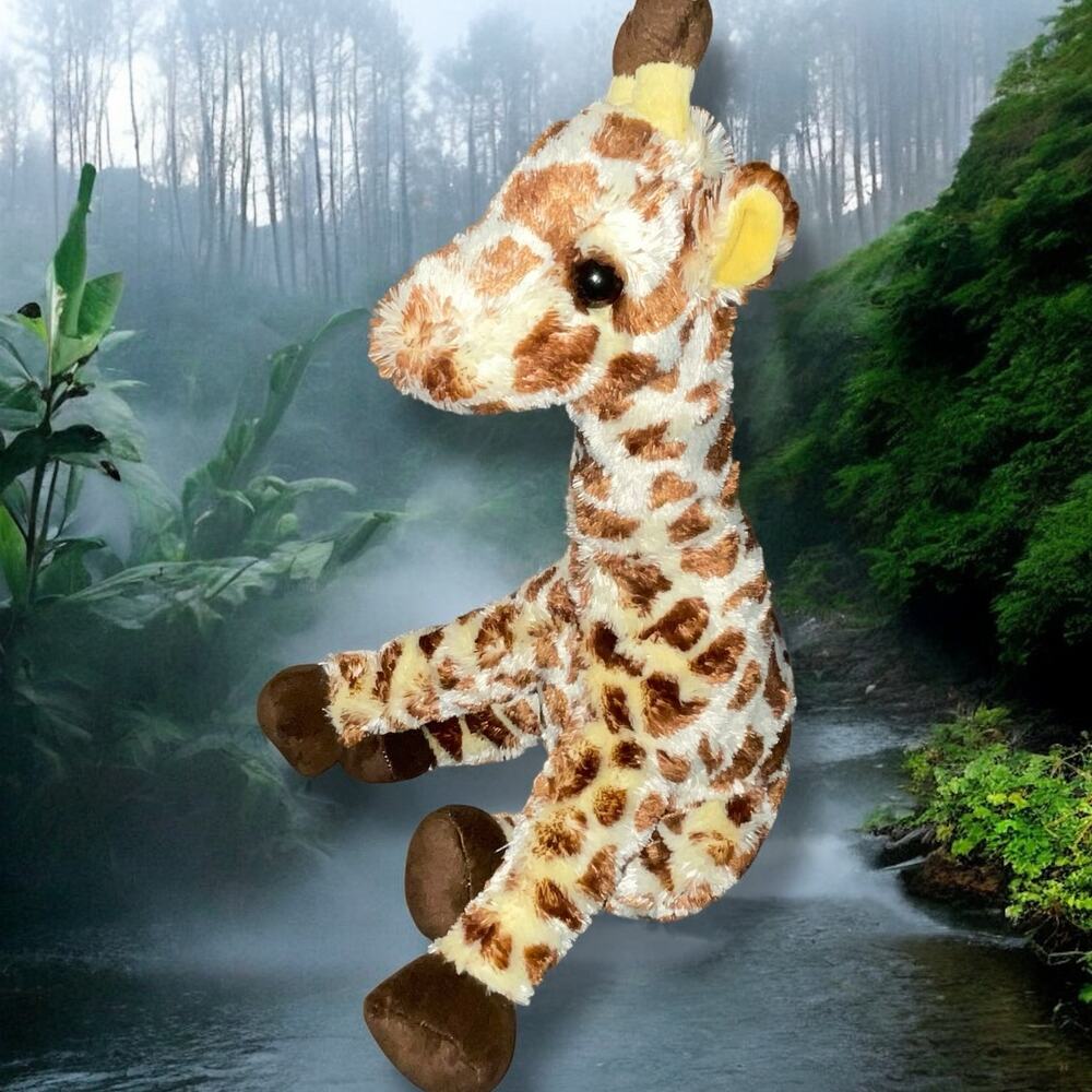 Ty Classic Hightops Giraffe Plush 14" Mottled Fur Standing Jungle Retired 2005